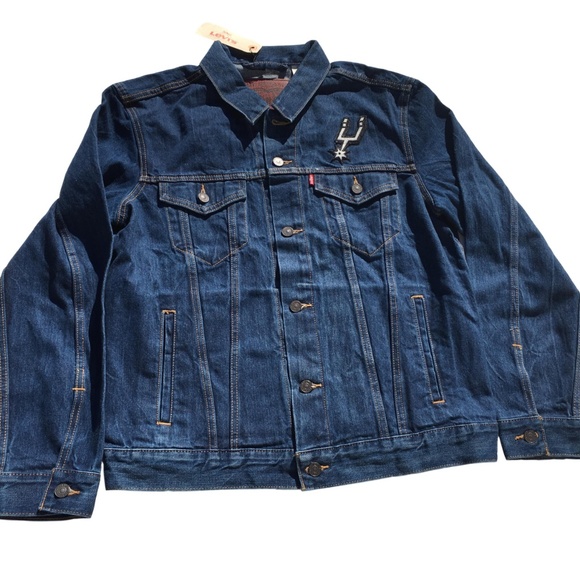 levi's nba denim jacket